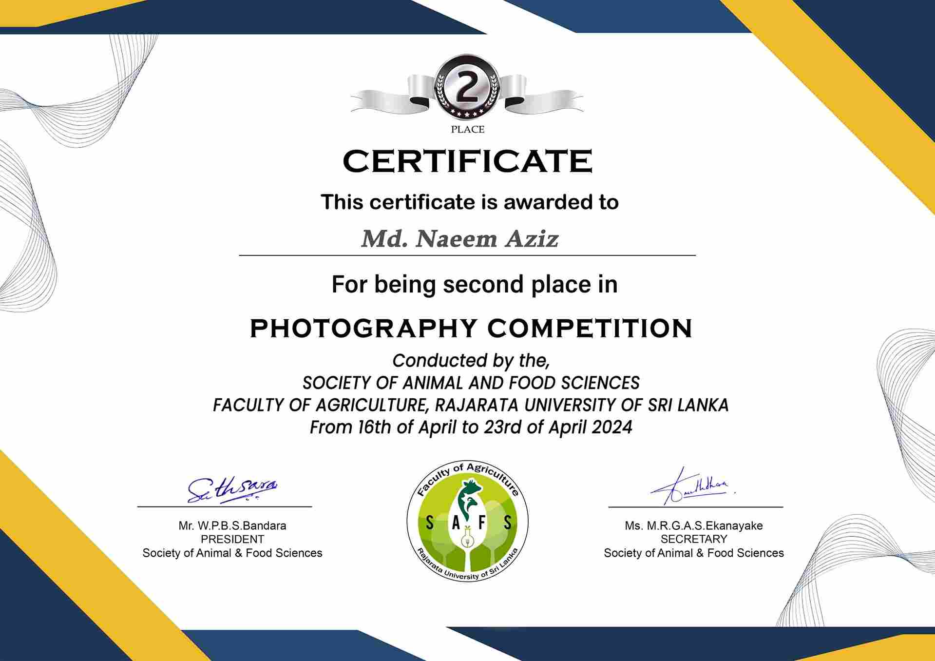 International Photography competition