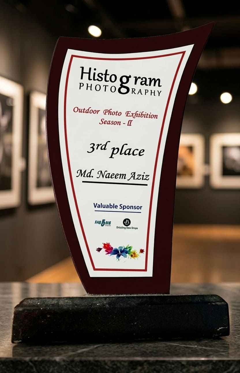 3rd place photography Award
